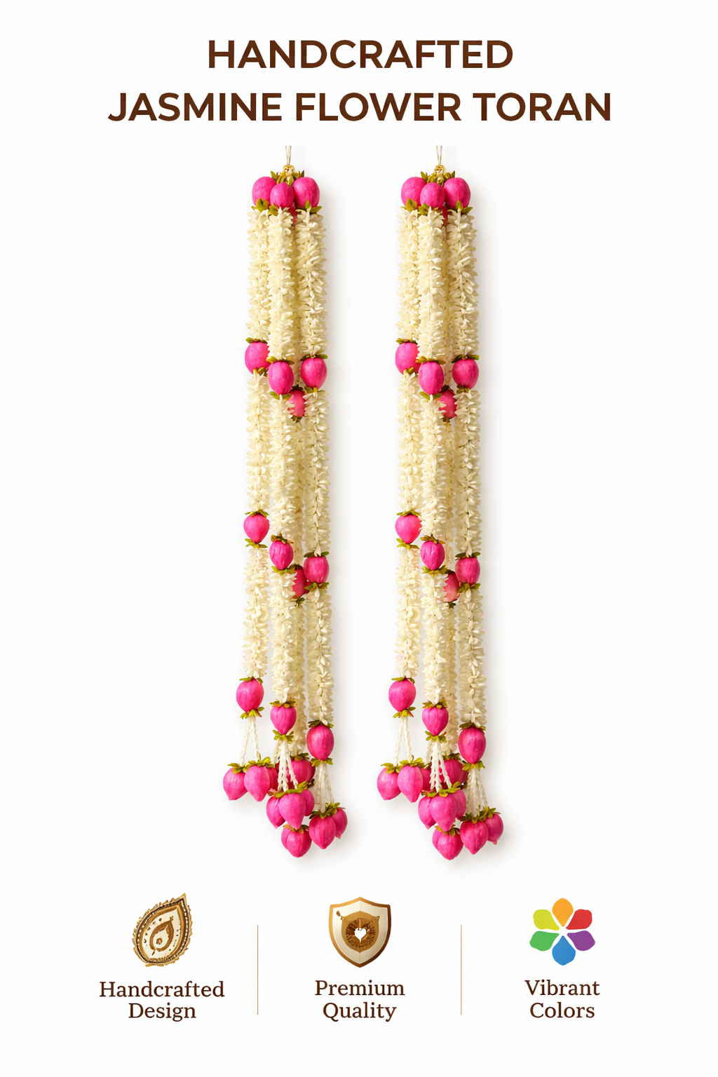 Example productHandicraft Premium Lotus Decorative Wall & Door Hanging for Home, Mandir & Office