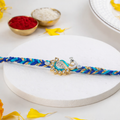 Peacock Rakhi for Brother & Sister